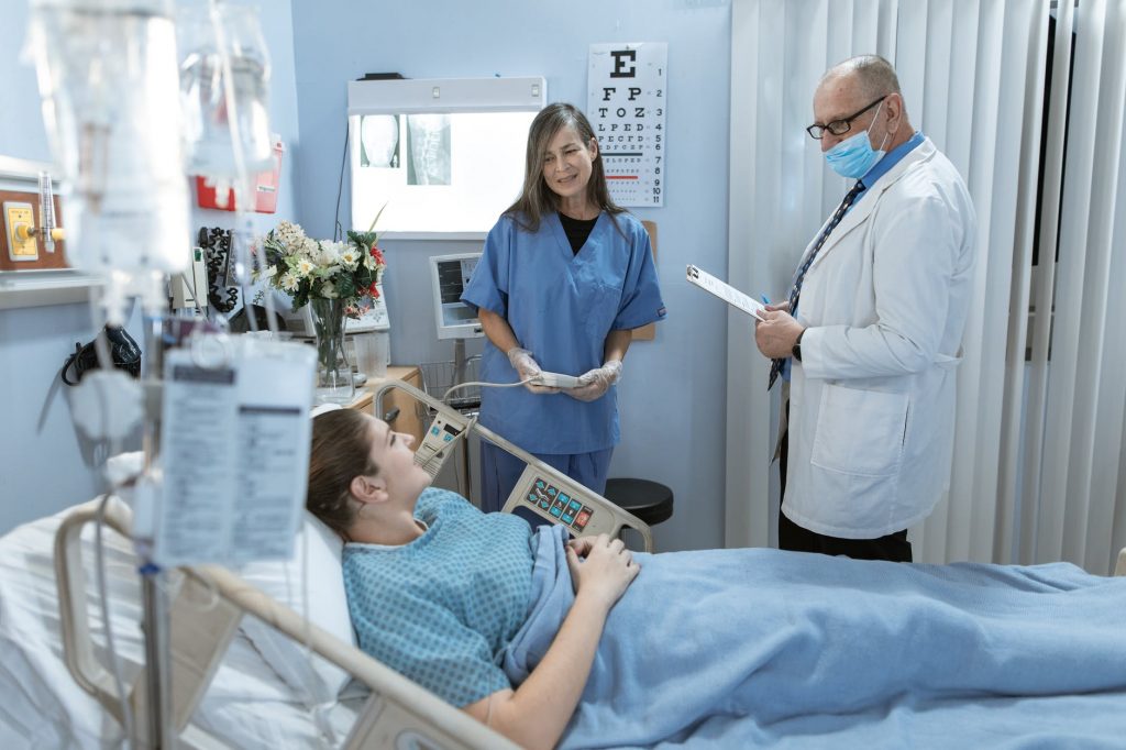 most nurses work long and tiring days putting themselves in their patients