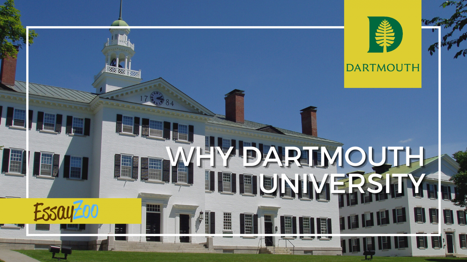 why dartmouth essay that worked